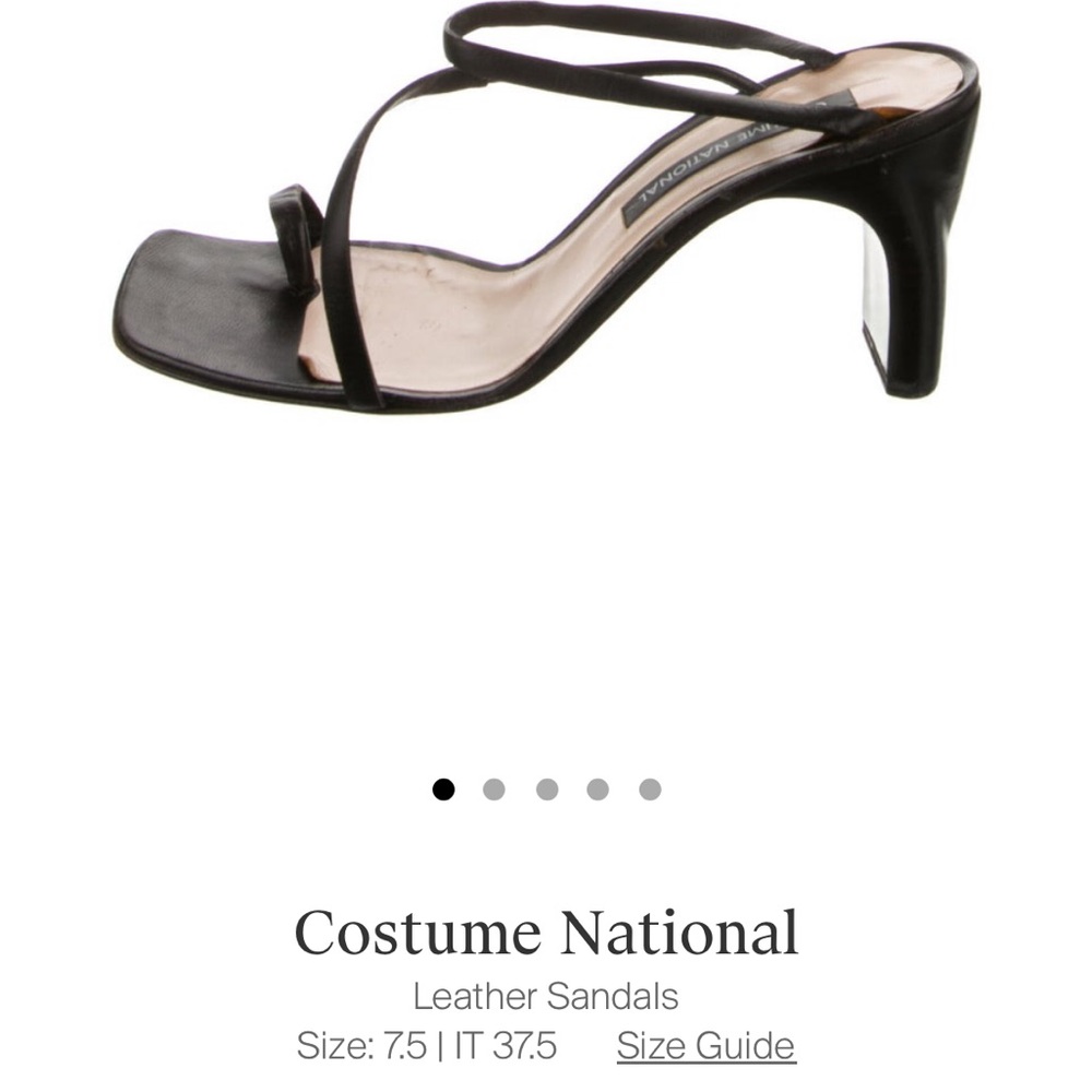 Designer shoes, purchased off of the RealReal.